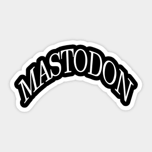 Mastodon Sticker